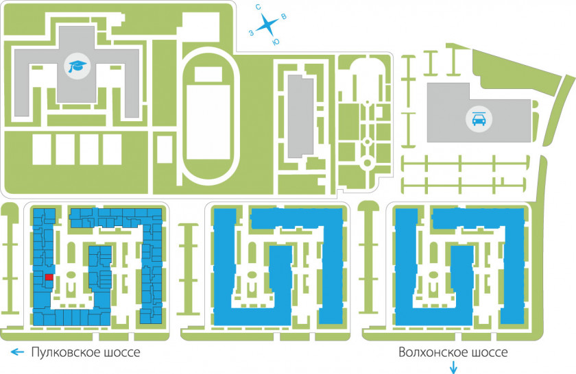 Студия 26.45 м²